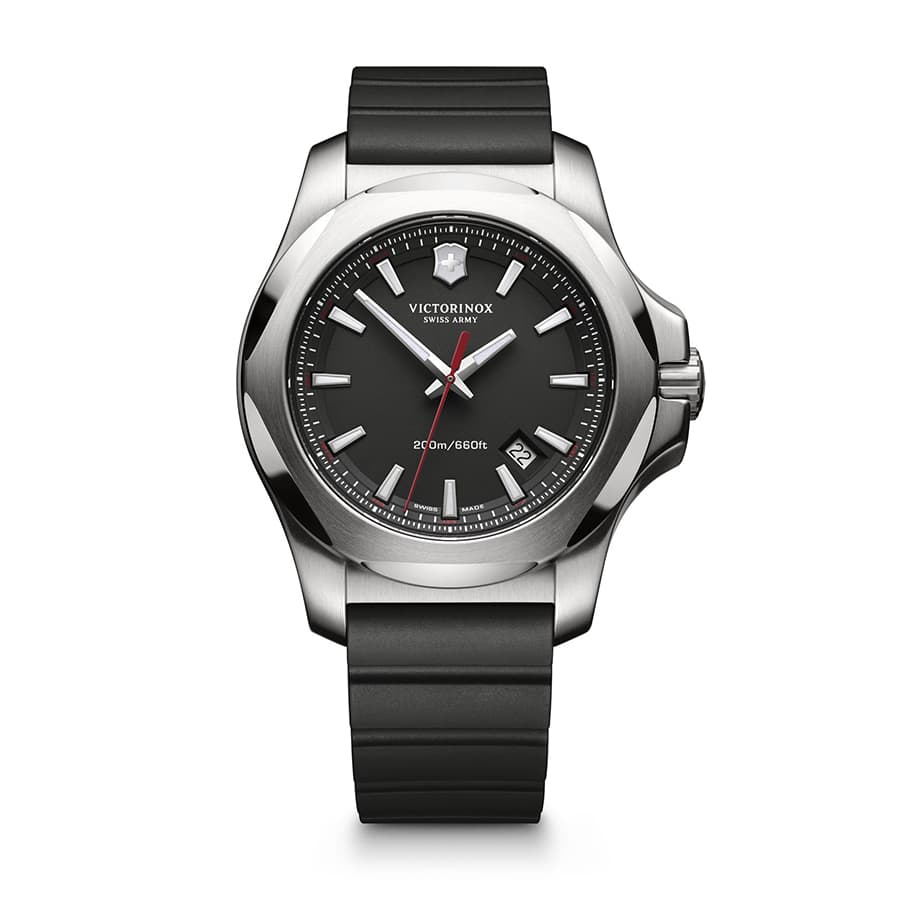 Men's I.N.O.X. Rubber Watch - BLACK